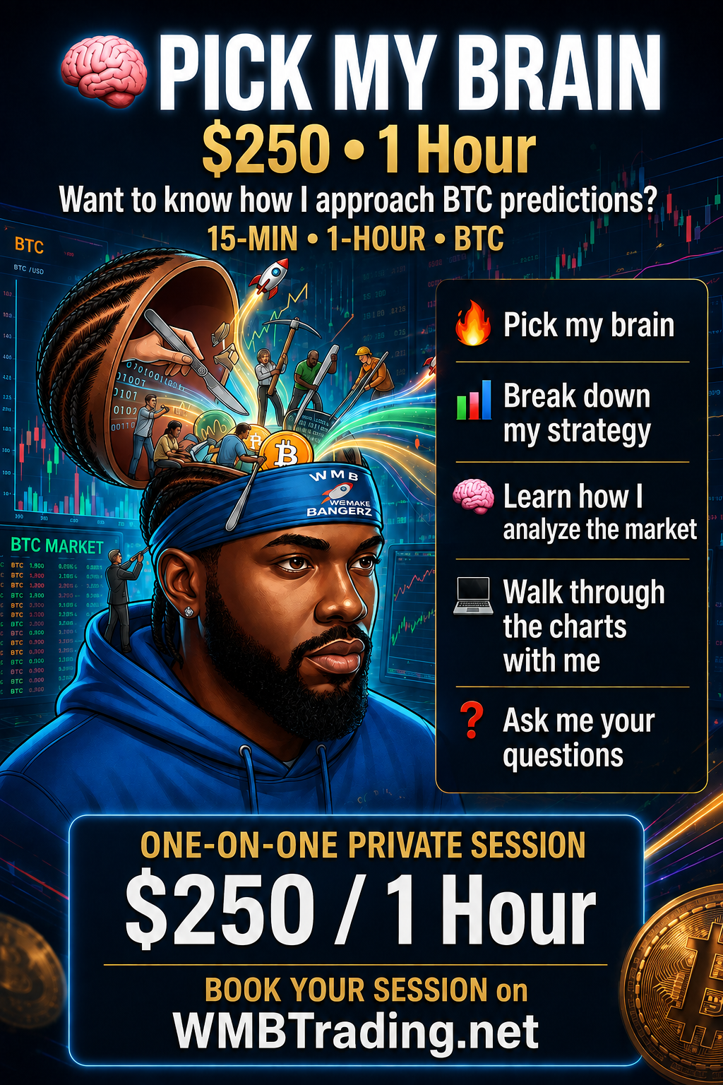 1-on-1 Pick My Brain live view 1